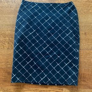 White House Black Market Stretch pencil skirt with slit